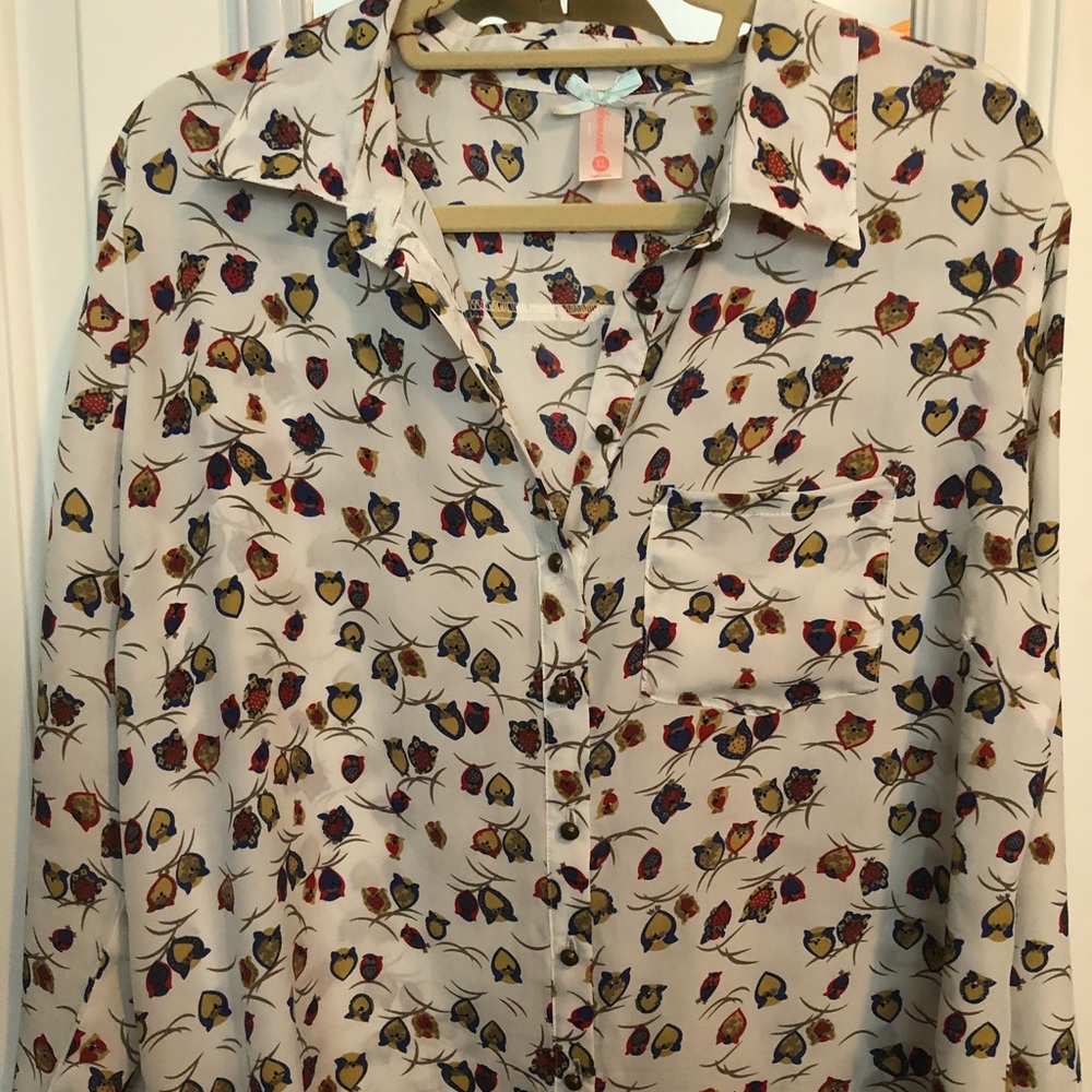 Long sleeve blouse